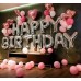 Διακόσμηση Χώρου με Φράση Happy Birthday και Μπαλόνα Συνθέσεις με Ήλιον